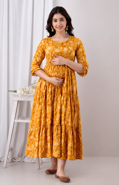 BloomMum Premium Maternity & Feeding Kurti