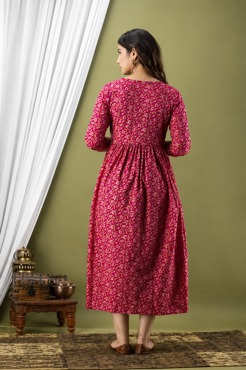 BloomMum Premium Maternity & Feeding Kurti