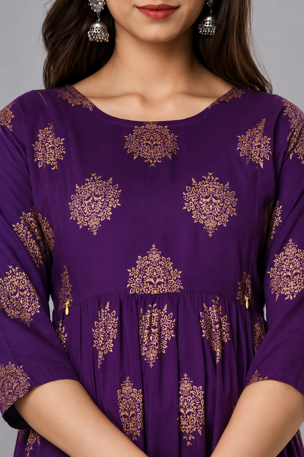 BloomMum Premium Maternity & Feeding Kurti