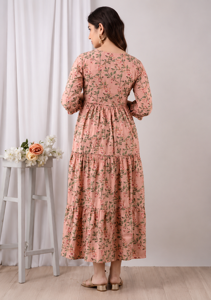 BloomMum Premium Maternity & Feeding Kurti
