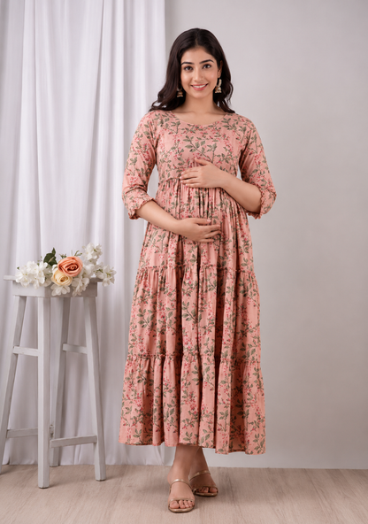 BloomMum Premium Maternity & Feeding Kurti